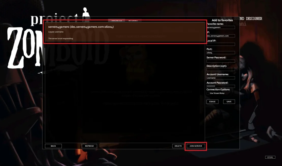 project zomboid join server with ip