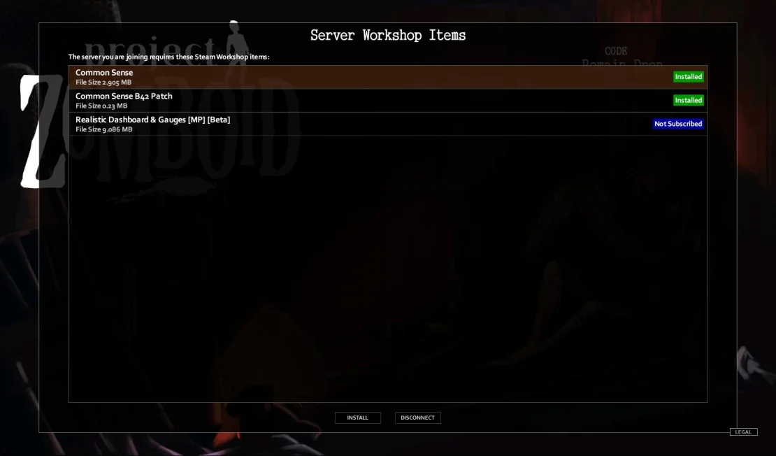 project zomboid server workshop items
