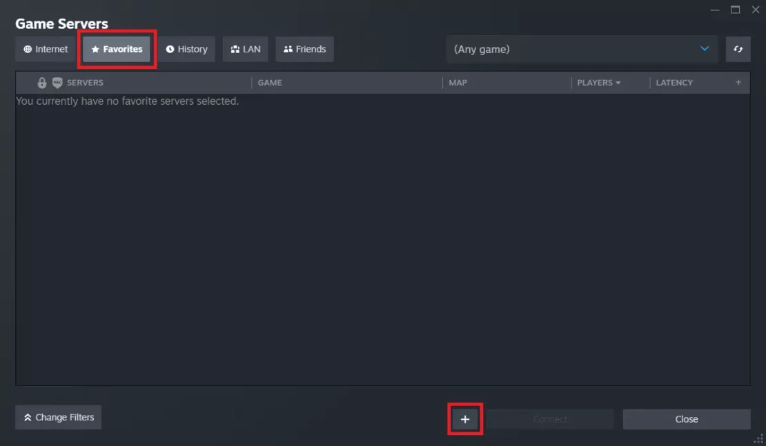 steam favorites list