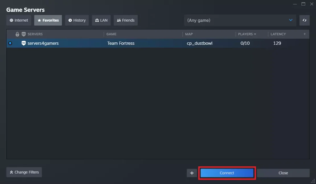 steam join tf2 server