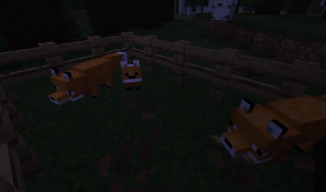 baby fox minecraft