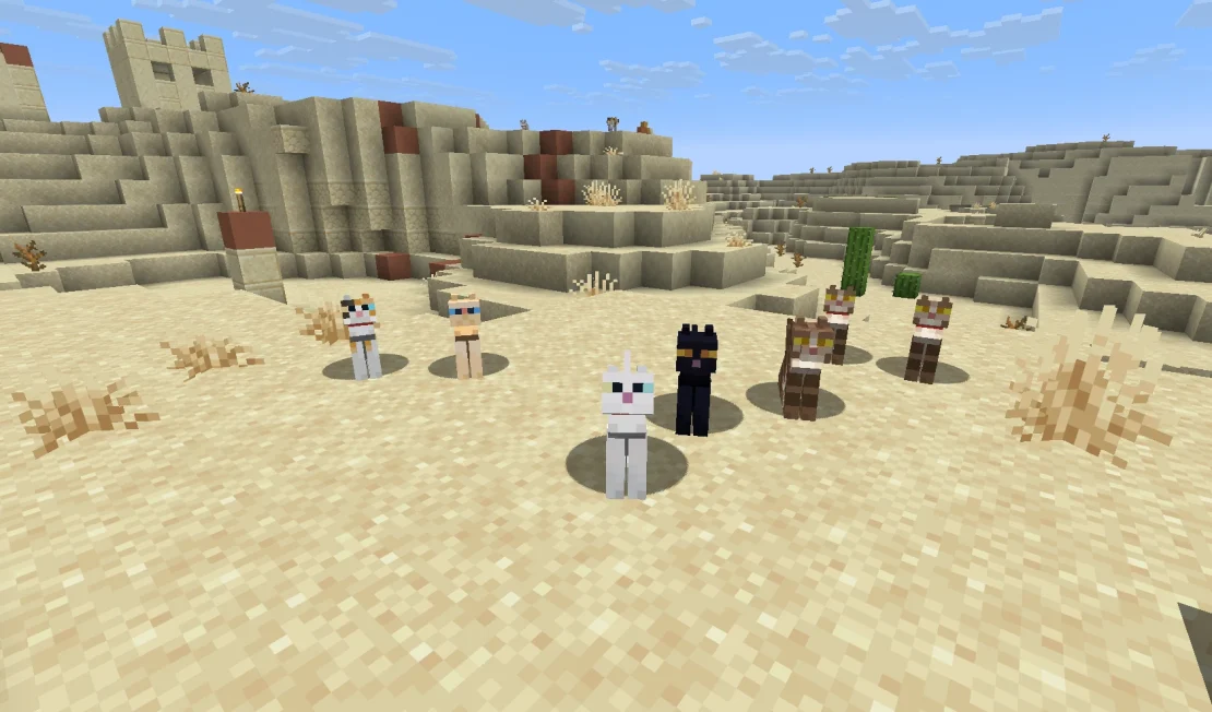 cats minecraft