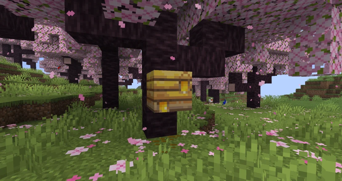 full bee nest minecraft