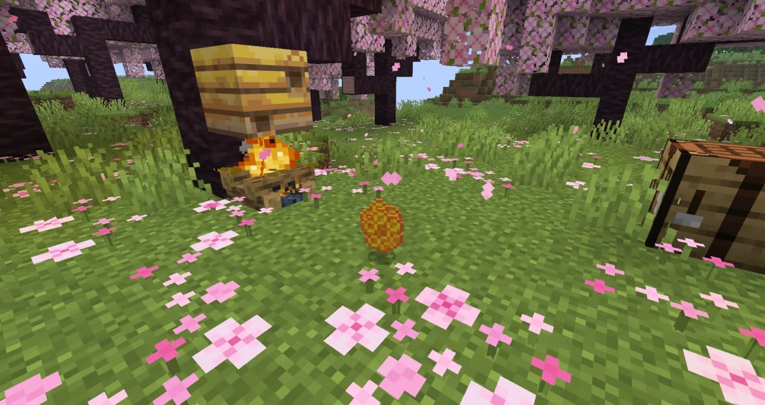 harvesting honeycomb minecraft