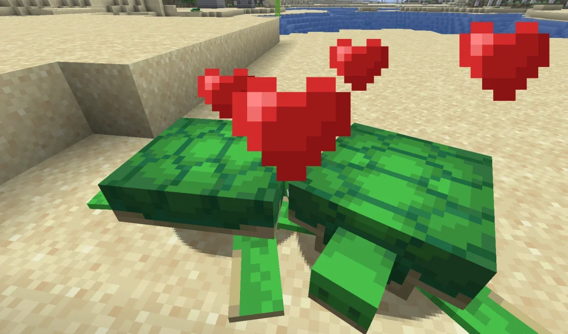 turtle breeding minecraft