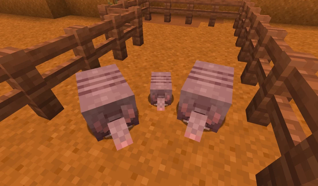 armadillos minecraft