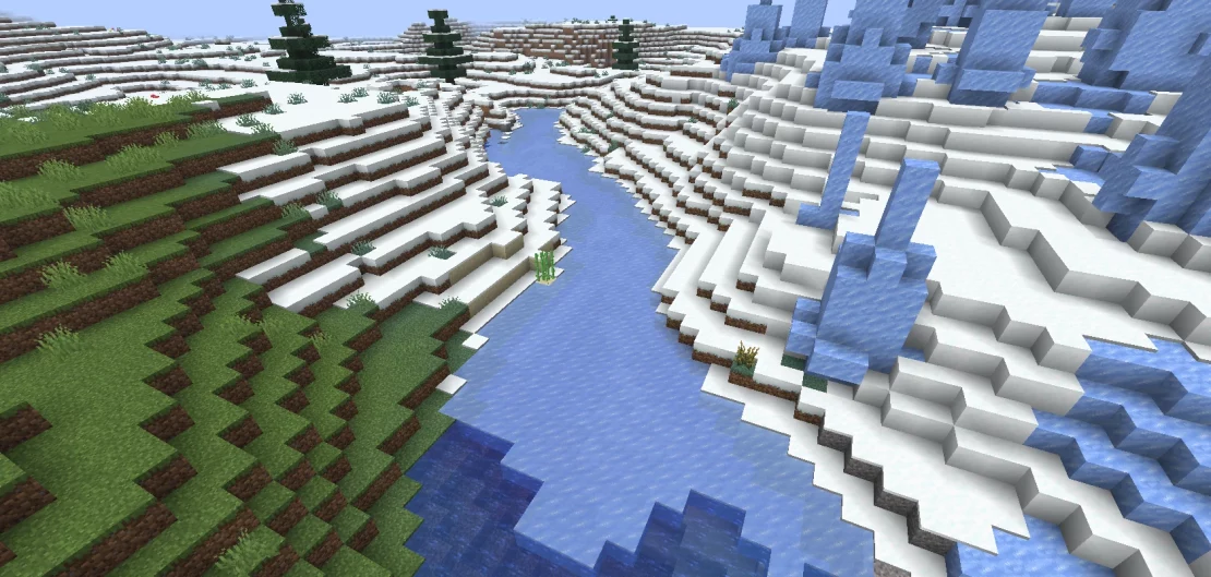 frozen river biome minecraft