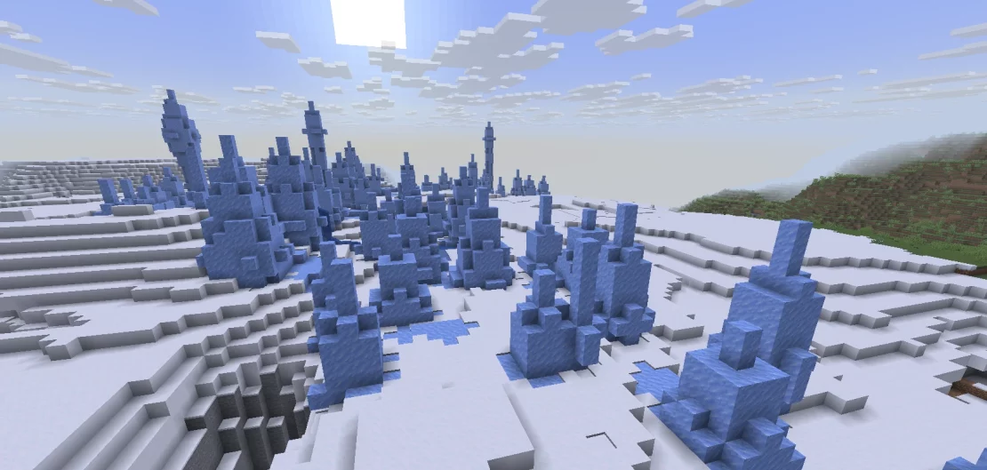 ice spikes biome minecraft