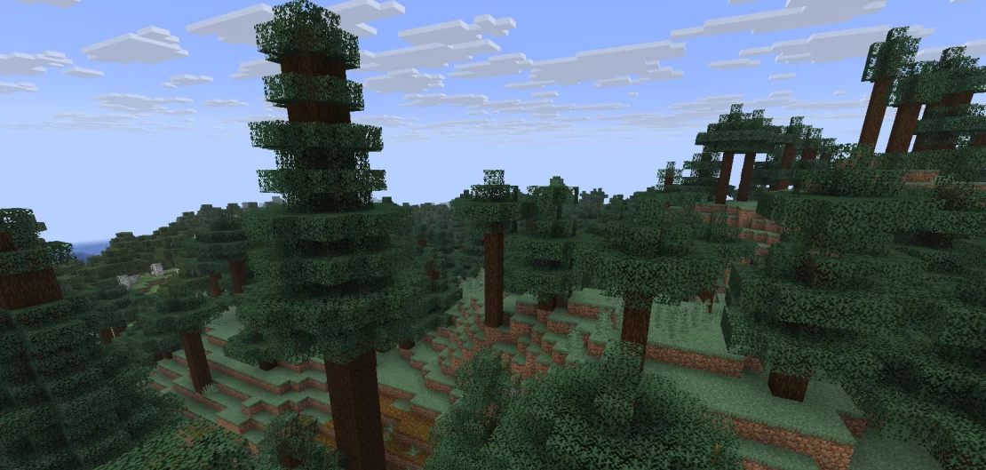 old growth spruce taiga biome minecraft