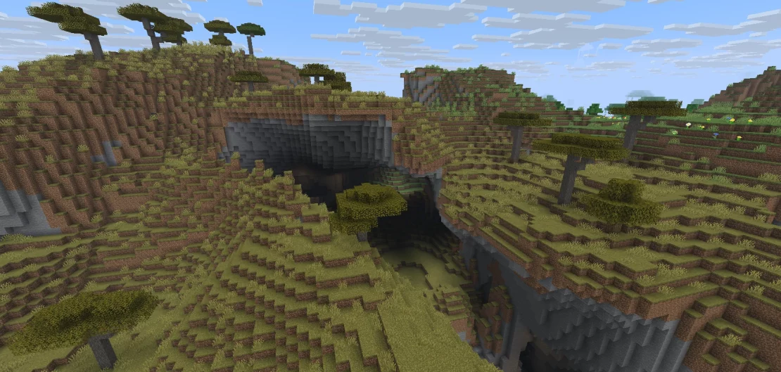 savanna plateau biome minecraft