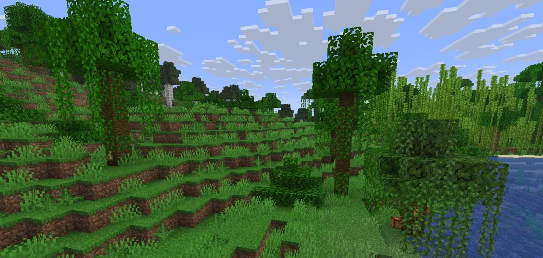 sparse jungle biome minecraft