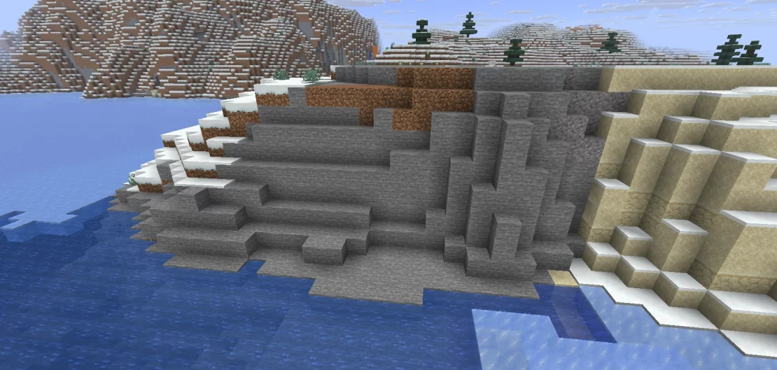 stony shore biome minecraft