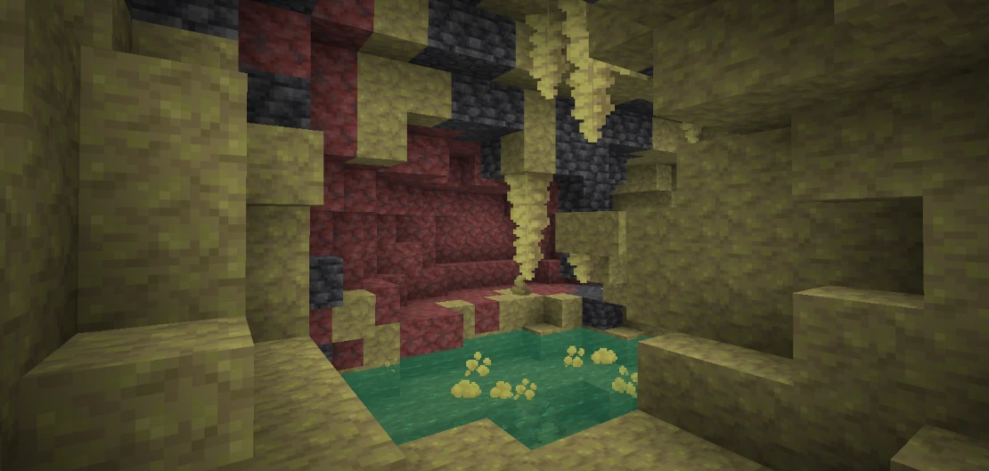sulfur caves biome minecraft