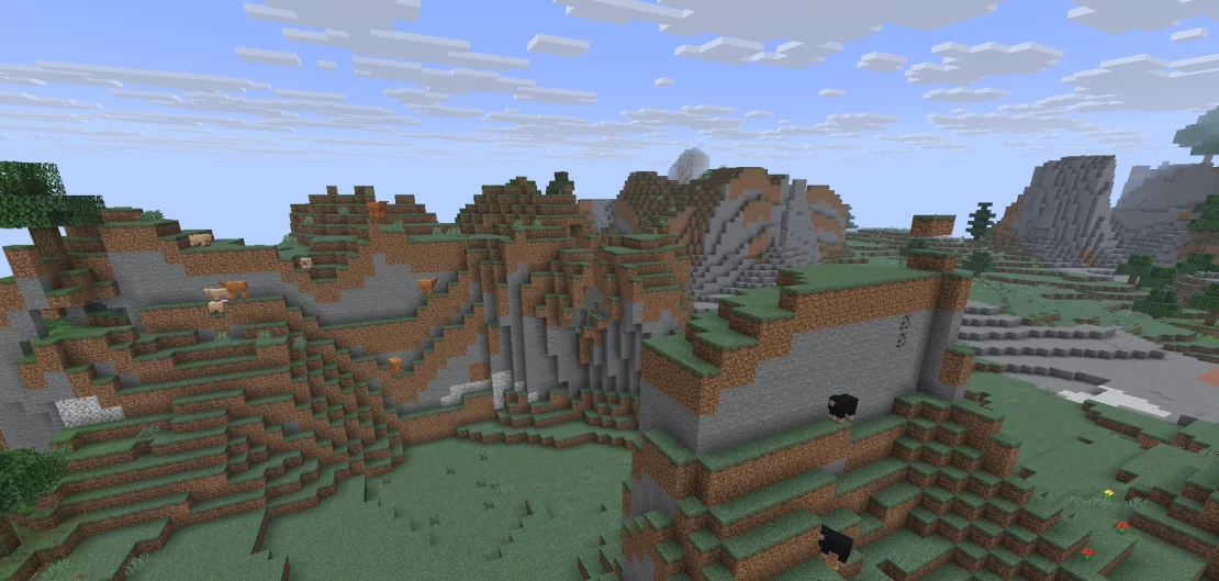 windswept hills biome minecraft