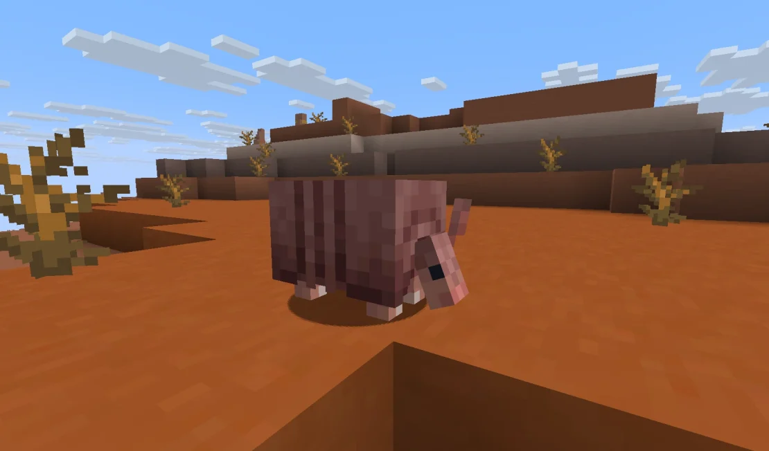 armadillo mob minecraft