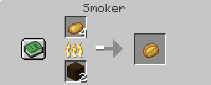 baked potato minecraft
