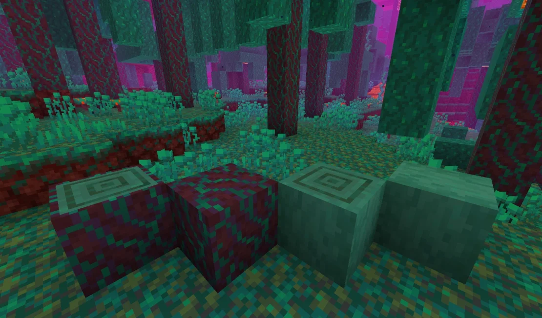 blue wood minecraft