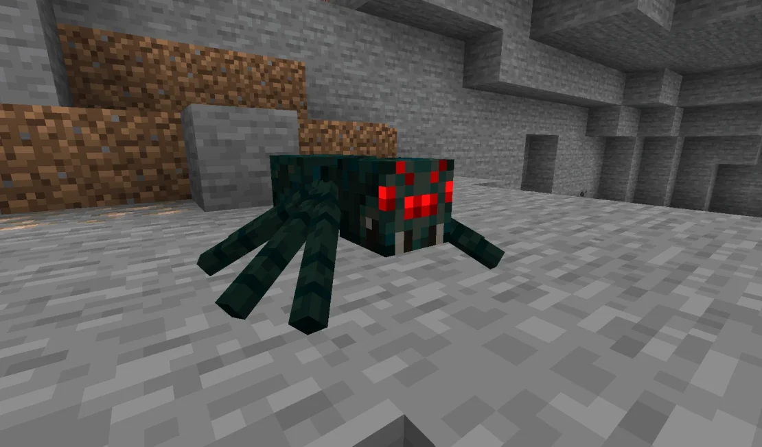 cave spider mob minecraft