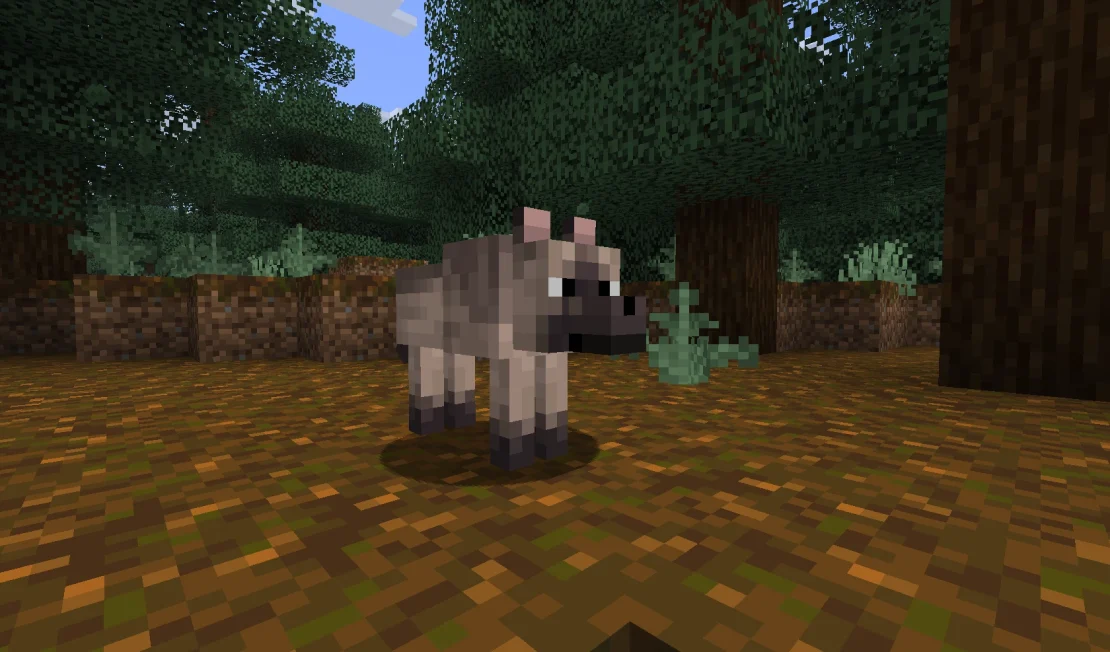 chestnut wolf minecraft