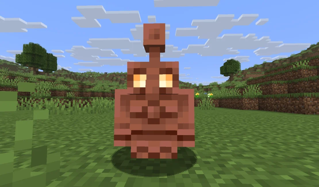 copper golem mob minecraft