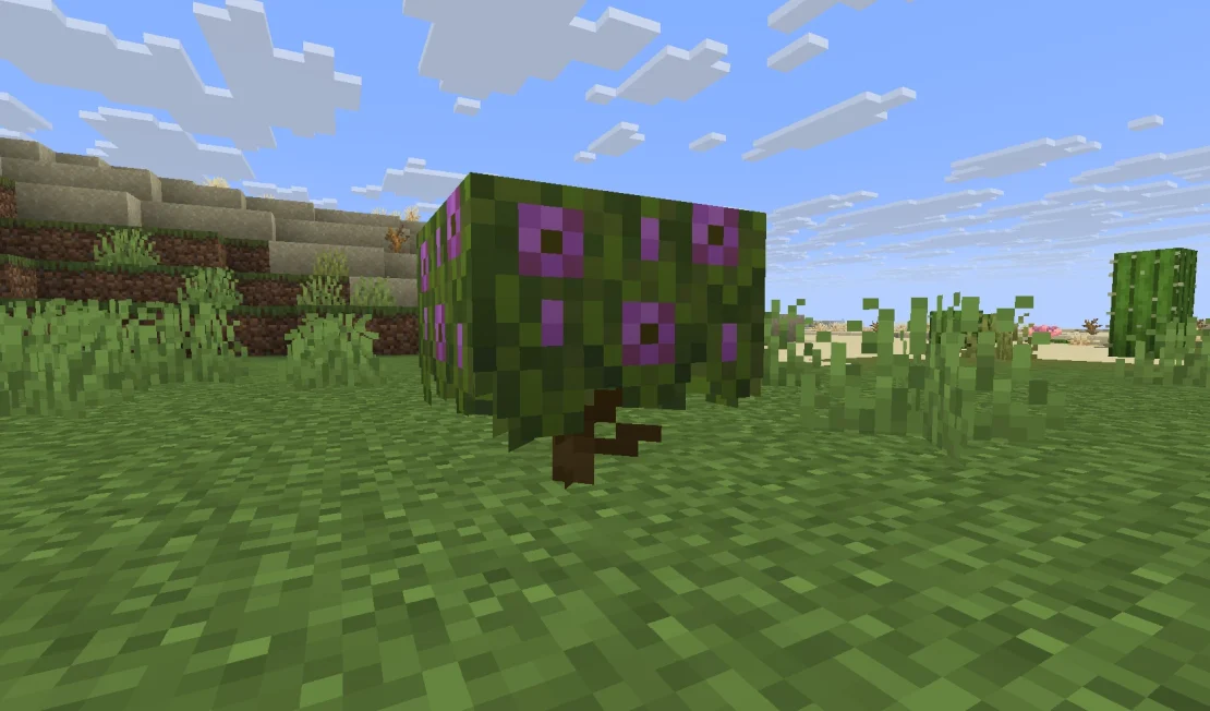 flowering azalea flower minecraft