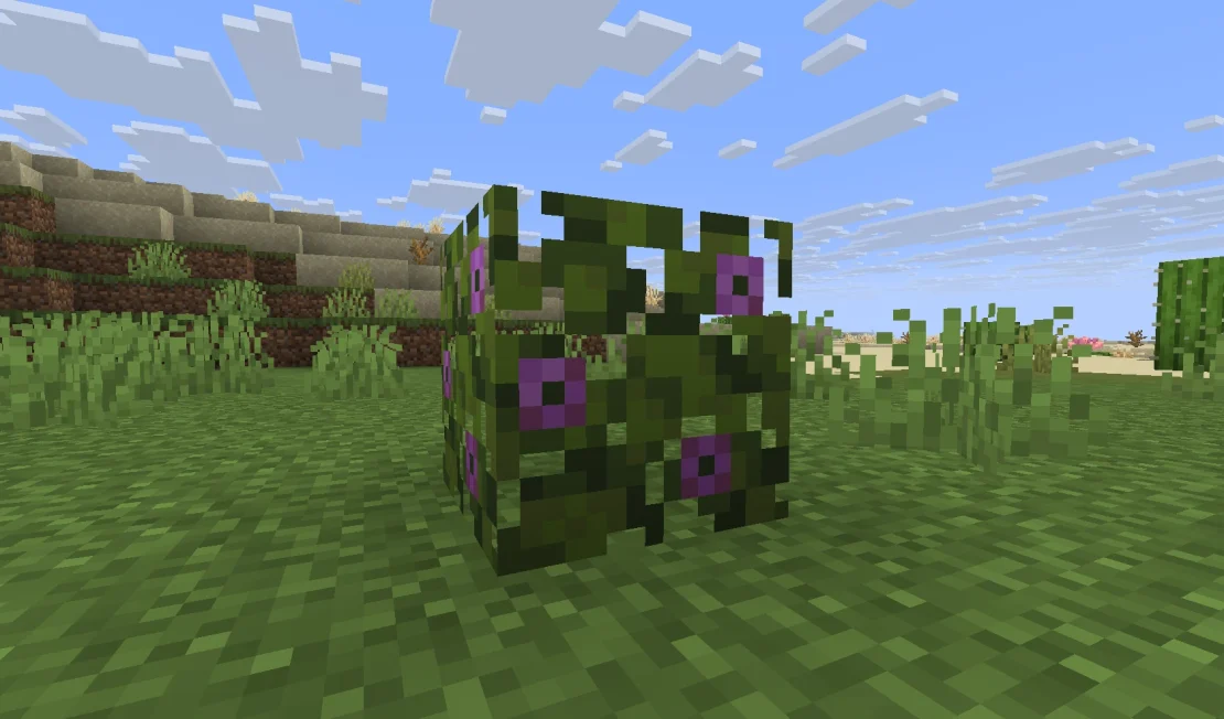 flowering azalea leaves minecraft