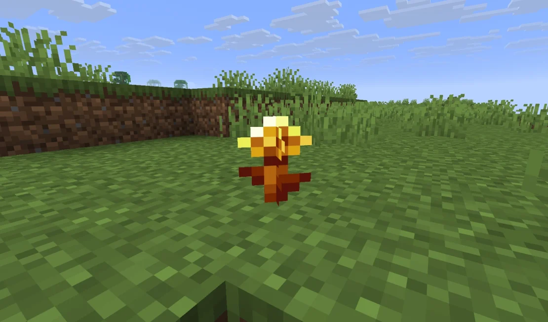 golden dandelion minecraft