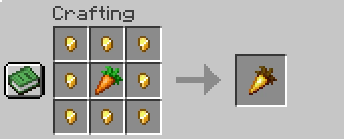 golden carrot minecraft