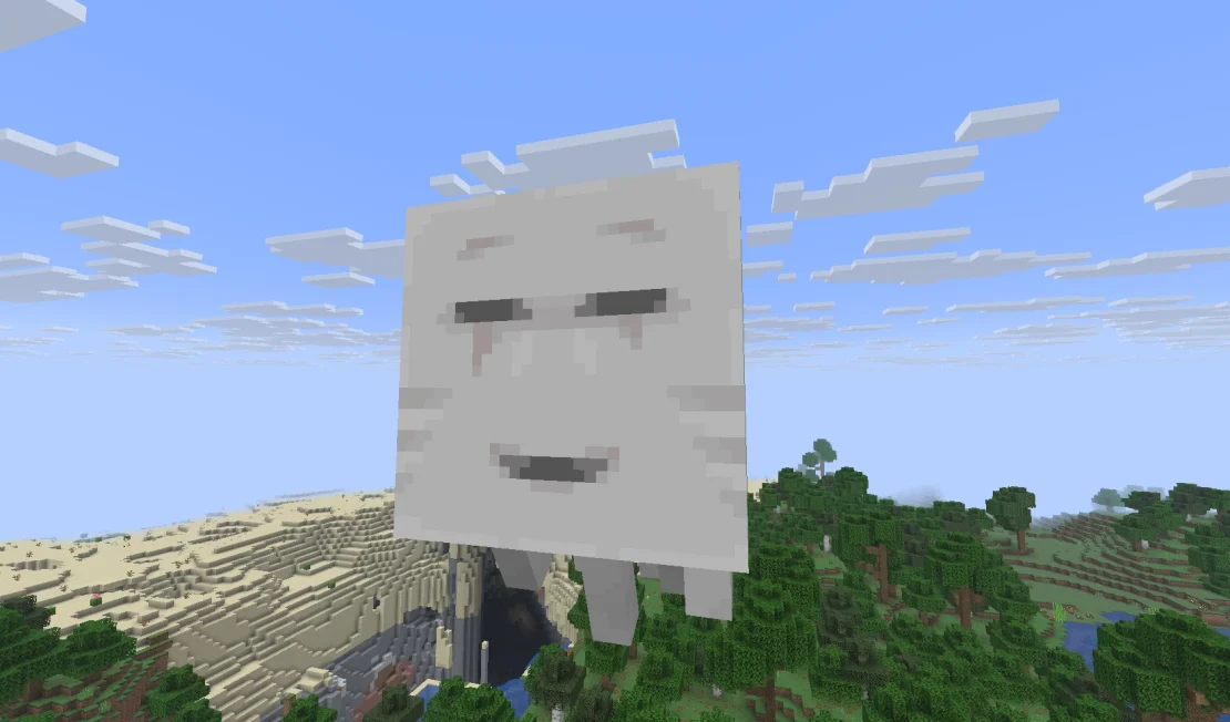 happy ghast mob minecraft