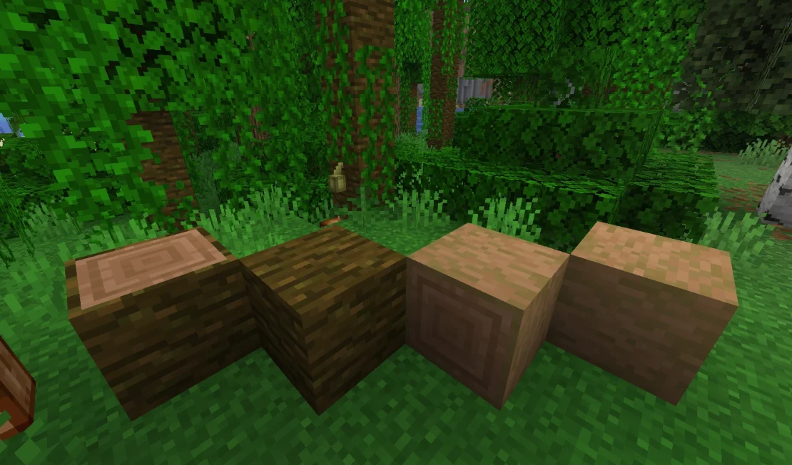 jungle wood minecraft