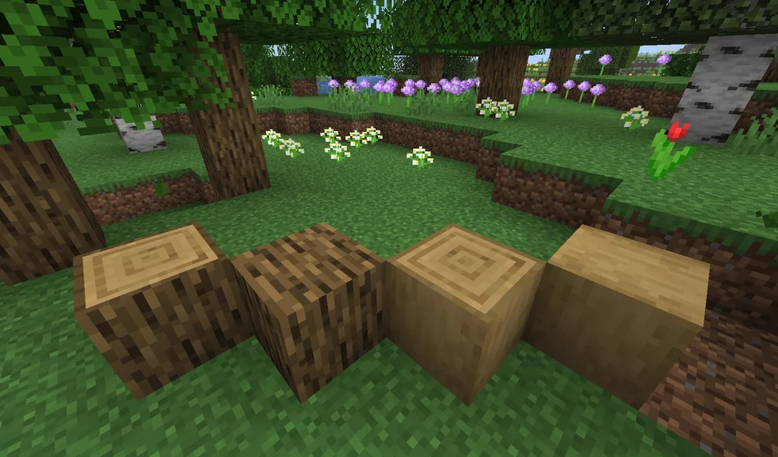 oak wood minecraft