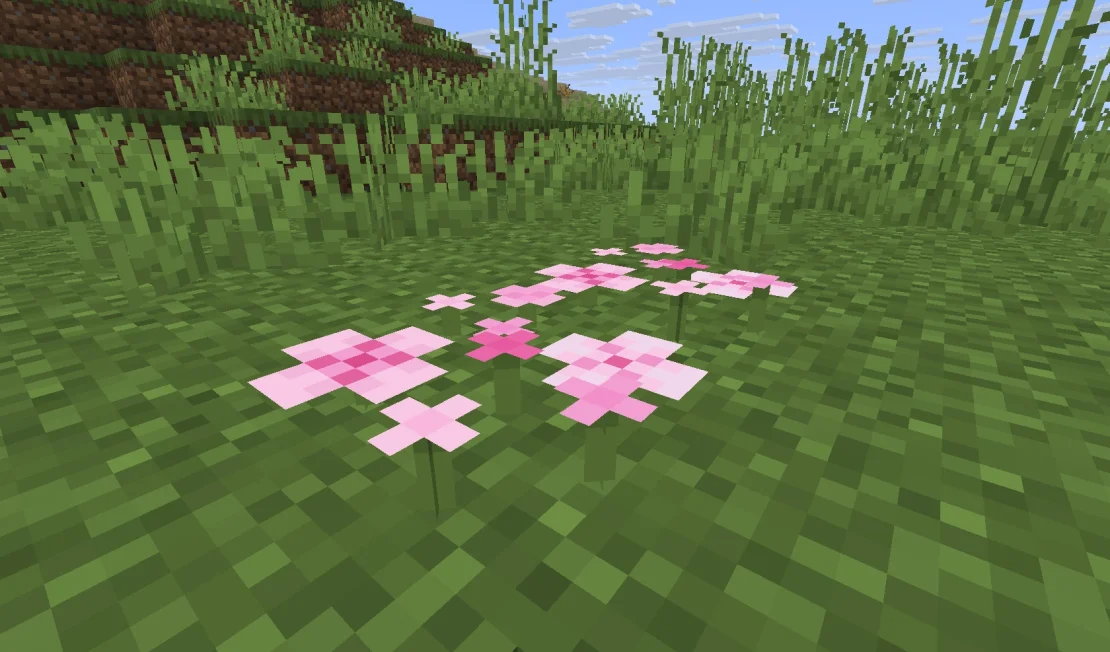 pink petals minecraft