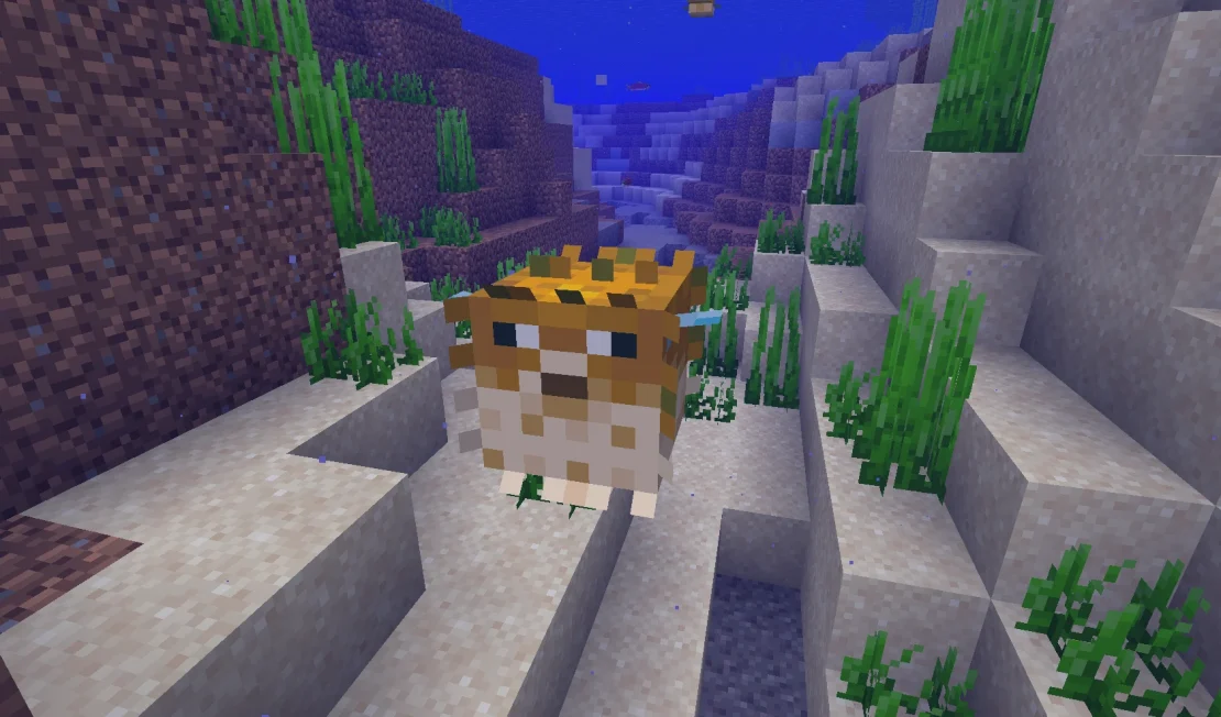 pufferfish mob minecraft