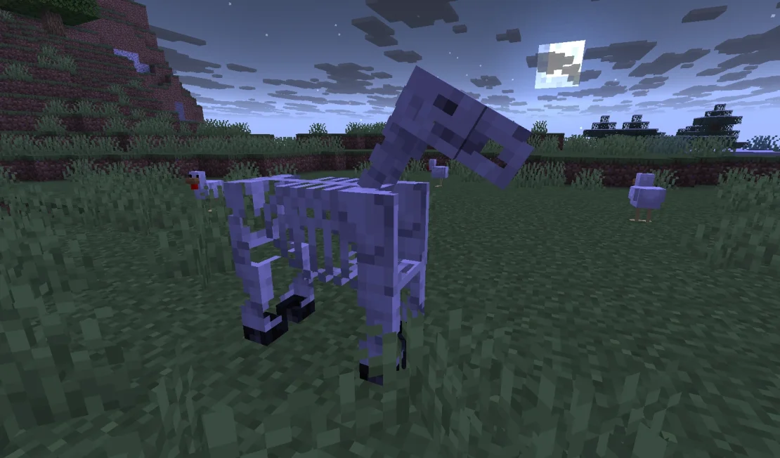 skeleton horse mob minecraft