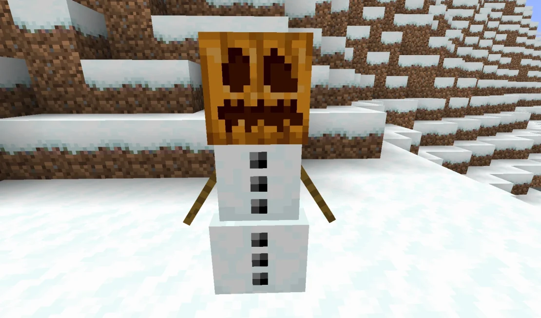 snow golem mob minecraft