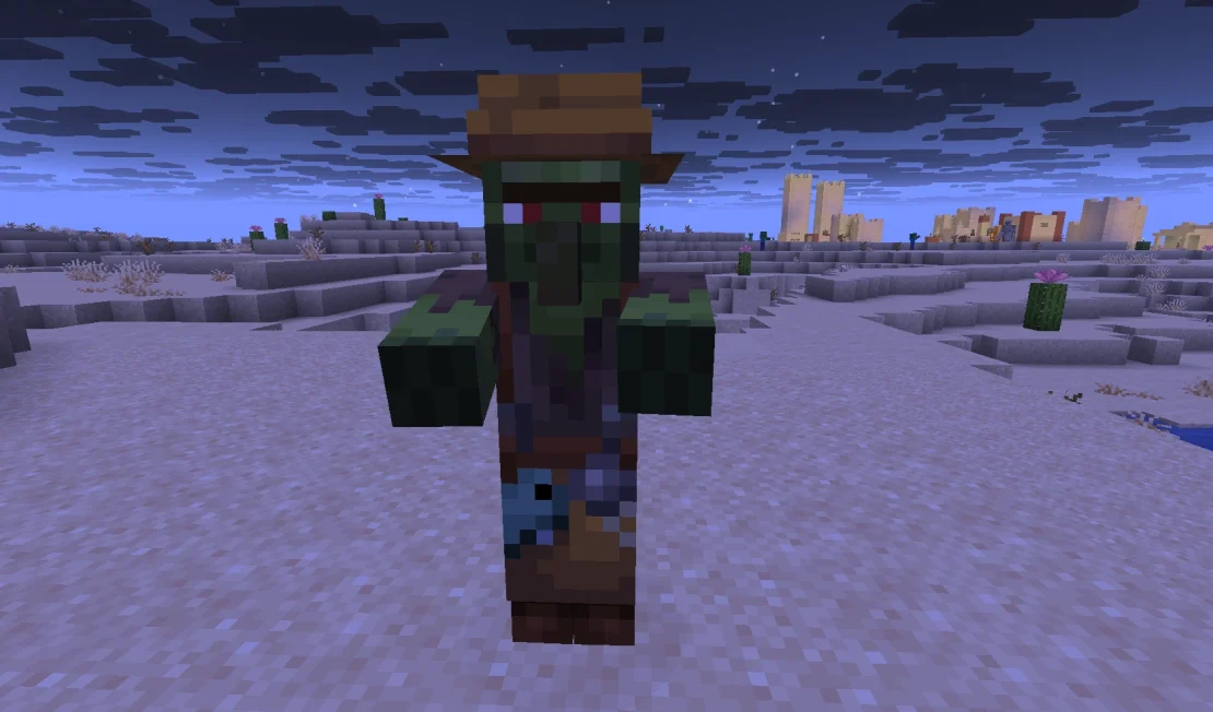 zombie villager mob minecraft