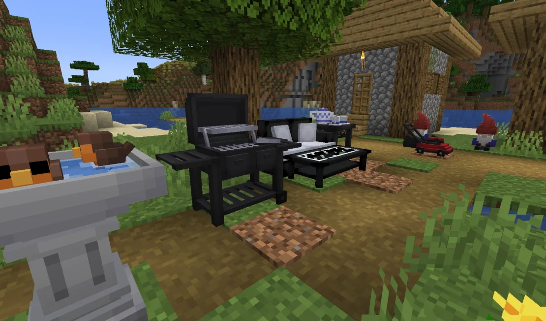 just outdoor stuffs mod minecraft