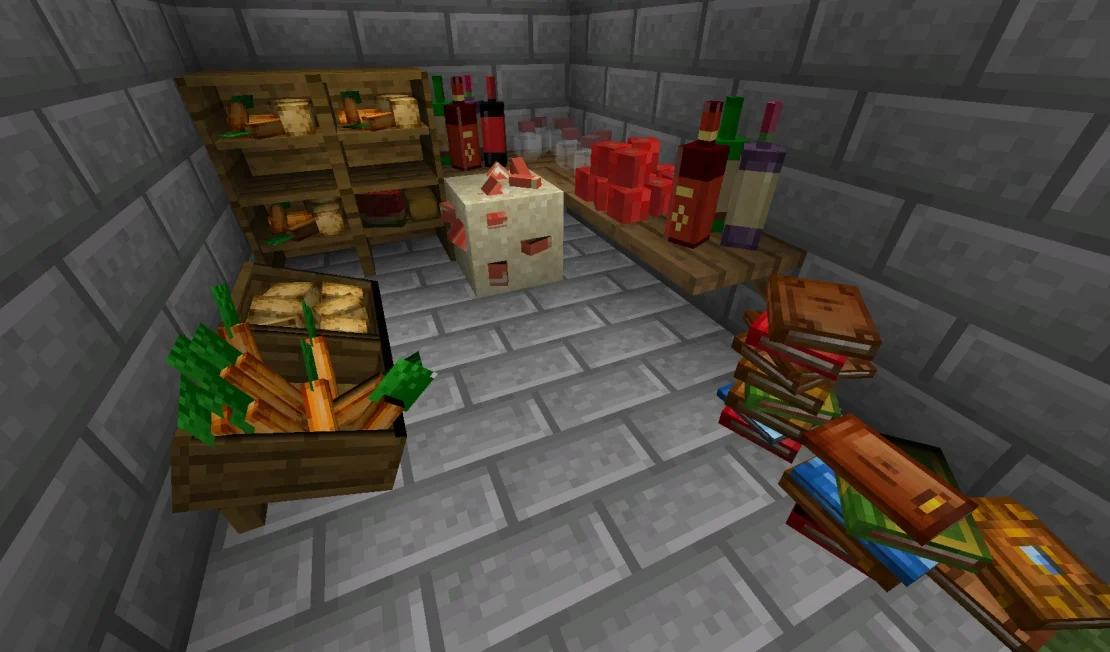 nef's medieval decoration mod minecraft