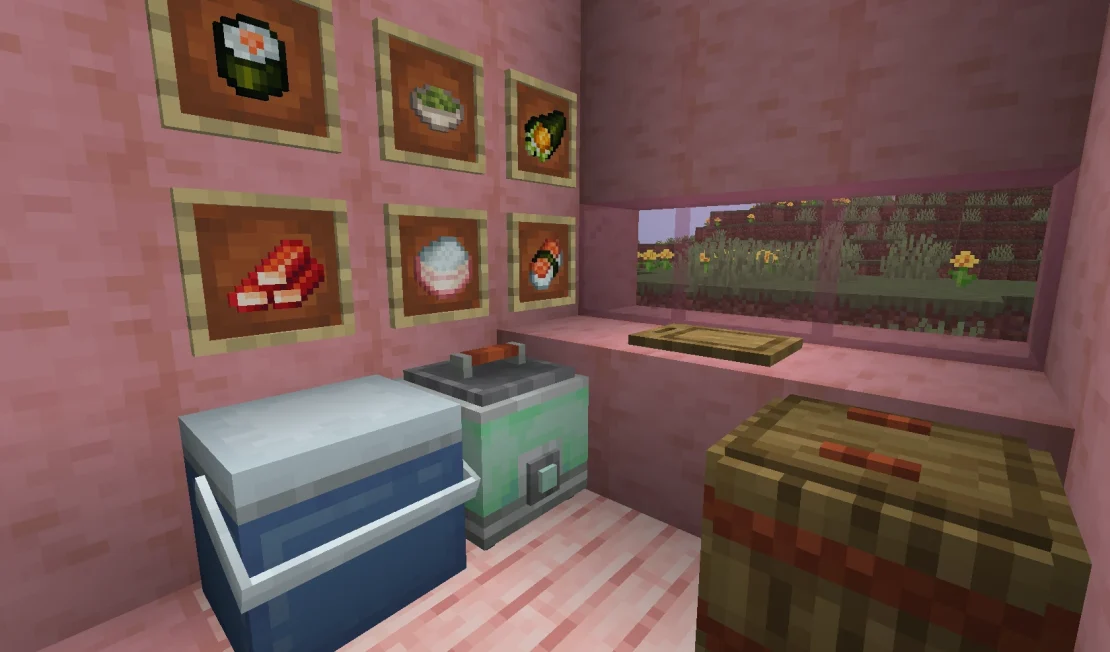 sushi go crafting mod minecraft