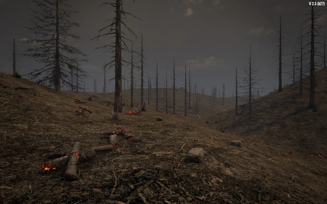 burnt forest biome 7 days to die