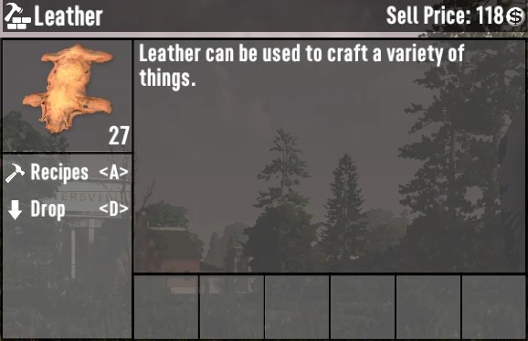 7 days to die leather