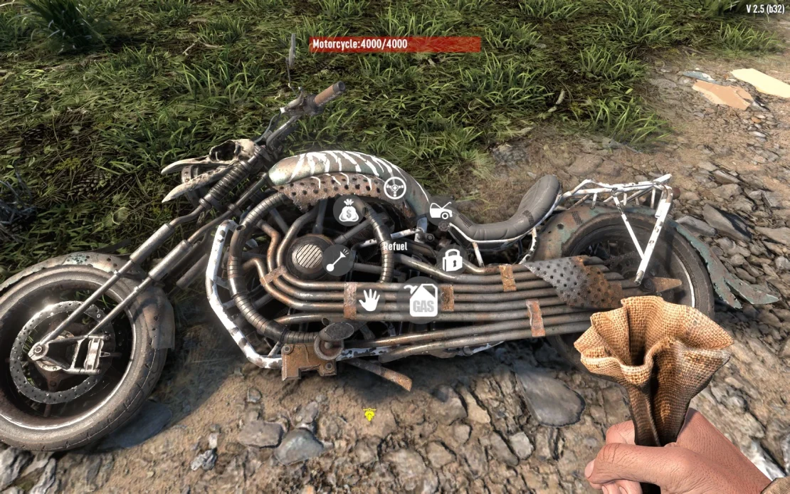 7 days to die refuel motorcycle