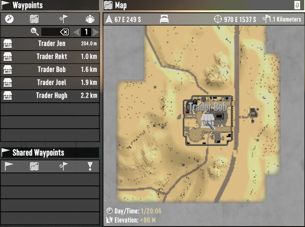 7 days to die trader bob location