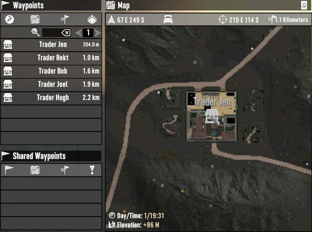 7 days to die trader jen location
