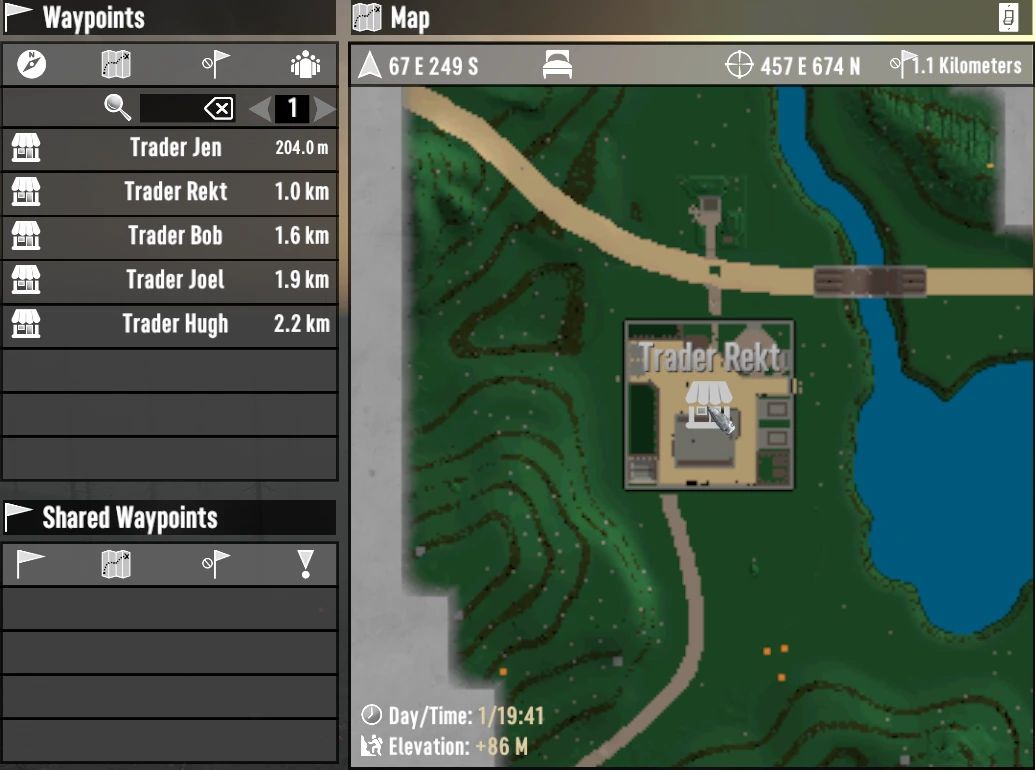 7 days to die trader rekt location