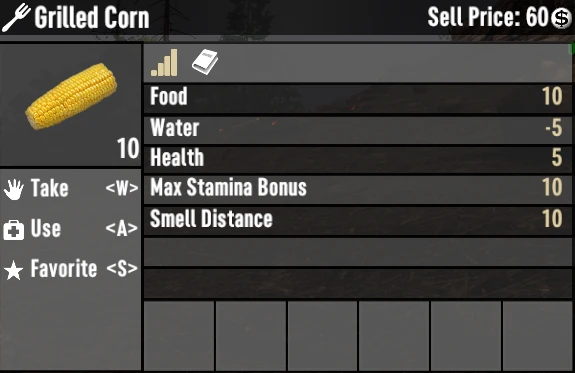 grilled corn 7 days to die