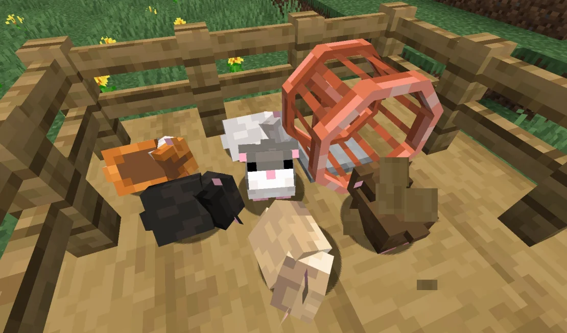 hamsters plus mod minecraft