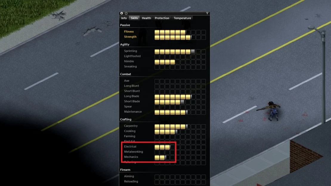 hotwire skills project zomboid