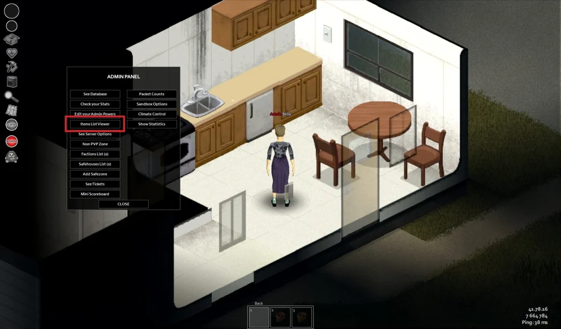 project zomboid item list viewer