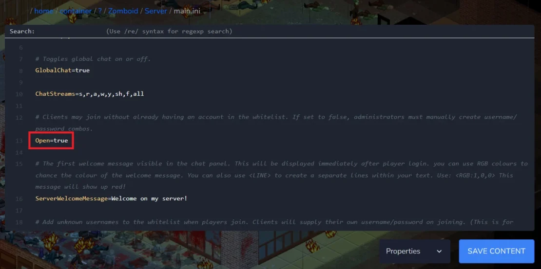 project zomboid whitelist